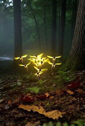 Synchronous Fireflies Light Up the Forest
