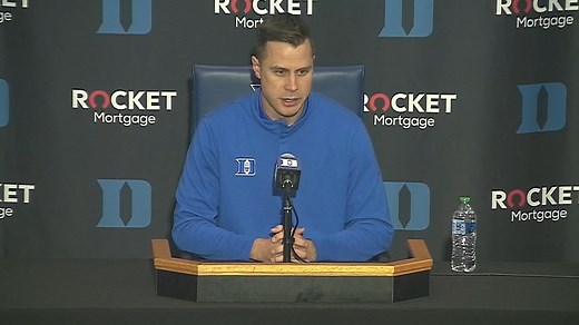 #9 Duke vs Wake Forest: Jon Scheyer Press Conference | Duke Men's Basketball