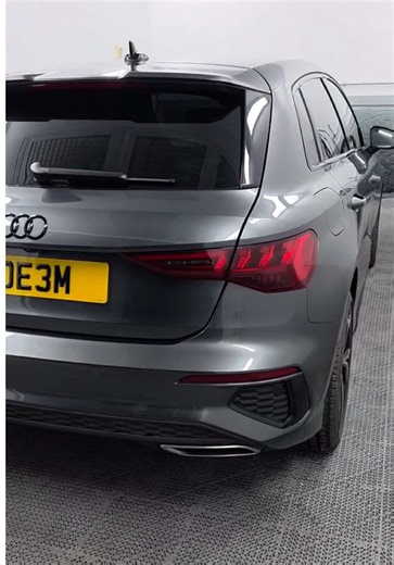 Audi A3 Window Dechrome and Tints Transformation