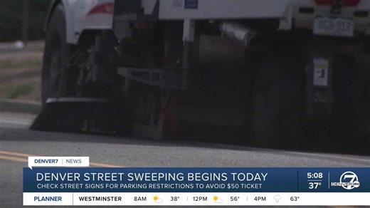 Street sweeping season begins Tuesday, Denver. Here’s what you need to know.