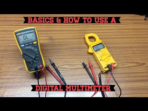 Basics & How To Use A Digital Multimeter | Fluke 115