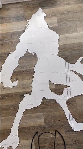 Easy giant Halloween templates to make the best Halloween decor on your street this year.