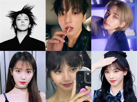 Tik Tok洋兜浏览量最高的50位Kpop爱豆