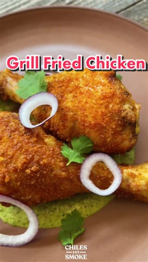 The grilled fried chicken idea changing backyard cooking