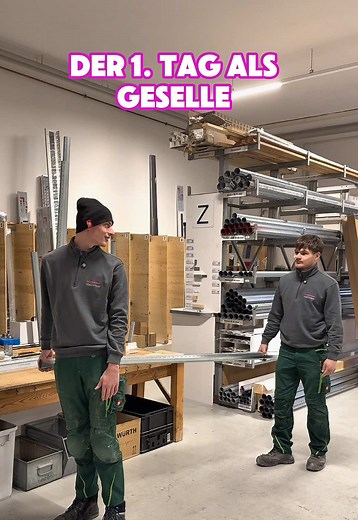 Der 1. Tag als Geselle 😂 #fensterbauer #funnyvideos #bauarbeiterhumor #TikTokGermany #viralvideos
