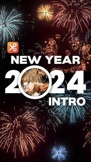 New Year 2024 Video Intro Tutorial