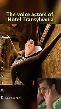 The amazing voice actors in Hotel Transylvania