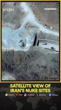 High Resolution Satellite Imagery Shows Iranian Nuclear Sites | WION Shorts