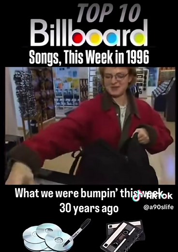 Top 10 Billboard Songs of 1996: The Week's Number One Hit