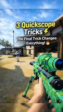 3 Ways to Quickscope in CODM (Easy → Hard) | CODM Sniping #codm #shorts