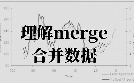 理解merge合并数据