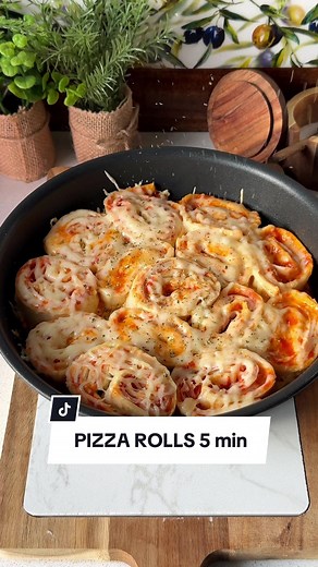 🍕PIZZA ROLLS EN 5 MINUTOS