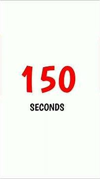 150 Seconds Countdown Timer #countdown #timer #time #timemanagement #timervideo #seconds #second #5