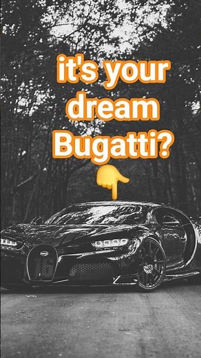 Bugatti isn't just a car—it's a masterpiece on wheels. Which model is your dream Bugatti? 👇