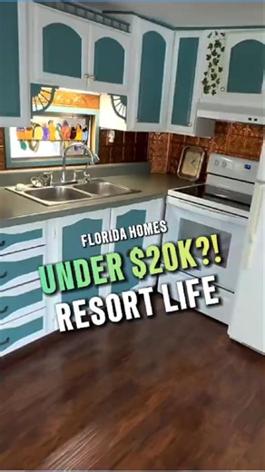 FLORIDA HOMES RESORT LIFE UNDER $20K #shorts #mobilehometour