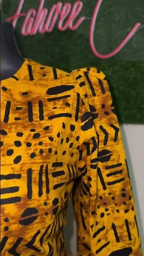 Circle Dress with Puff Sleeves Sewing Tutorial