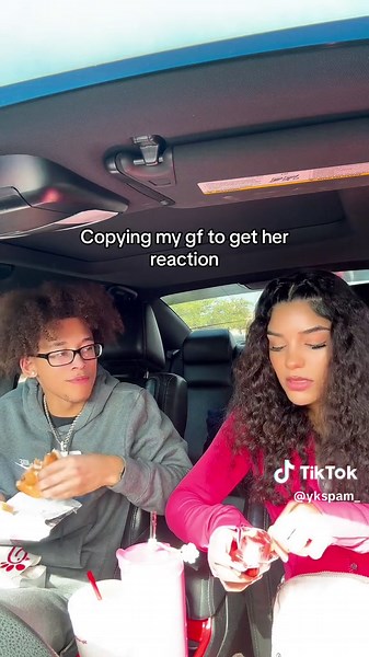 Girlfriend Pranks Boyfriend by Copying Everything He Says