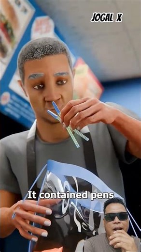 Lucky burger officer