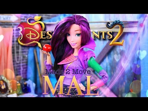 DIY - How To Make: Made to Move Disney Descendants 2 | Mal | Custom Doll