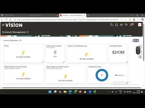 Oracle Fusion Inventory Management - Transfer Order Topic1