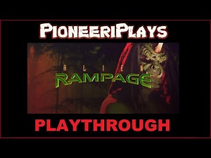 Alien Rampage (PC) - Playthrough