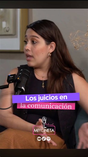 Existen muchos juicios entorno a la comunicación 🗣️ ¿Cuáles son los tuyos? Atrévete a desafiarlos Comenta “comunicación” y te envío el episodio completo 🤩 Síguenos en redes, comenta y comparte en Miyoneta Podcast a través de YouTube, Facebook e Instagram 👍🏻 #miyonetapodcast #comunicación #magumagaña #violetaceballos #juicios
