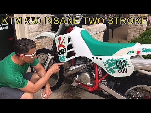 Ktm 550 440 500 Updated mxc sx 1992 1993 1994 vintage
