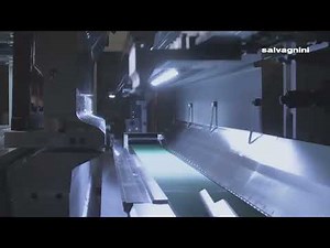 Salvagnini panel bender bending and assembling of an electrical box
