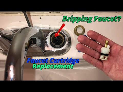 How To Replace a Pfister Faucet Valve Cartridge | Fix Leaky Kitchen Faucet |