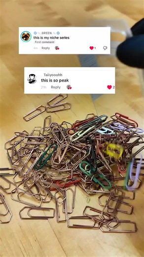 Each follower equals one paperclip until it snaps 2421 - alternative version #paperclip #challenge #craft #crafttok #viral