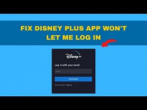 Disney Plus FIXED: How To Fix Disney Plus App Won't Let Me Log In | Tutorial