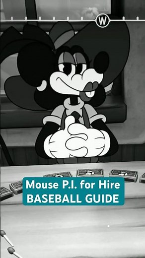 Mouse P.I. for Hire BASEBALL GUIDE