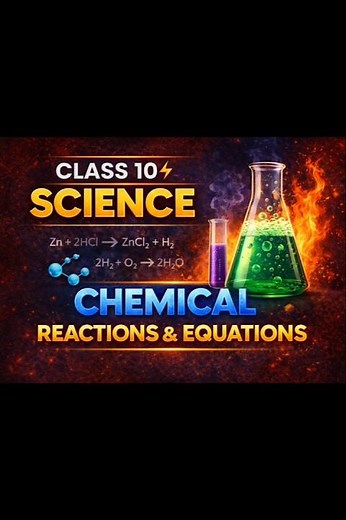Confused in Chemical Reactions? 🤔 Watch this! 🔥 #StudySmart #studyhustle