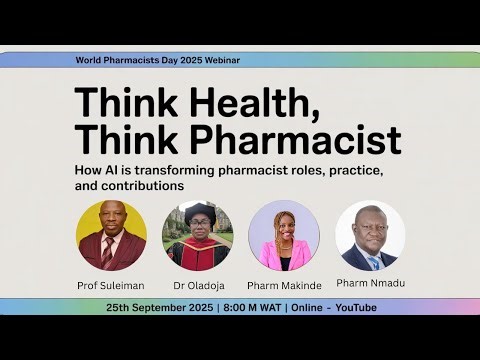 World Pharmacists Day Webinar | How AI is Transforming Pharmacist Roles, Practice and Contributions