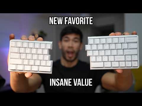 NocFree Lite Wireless Split Keyboard Review: Vial QMK and Homerow Mods Tutorial