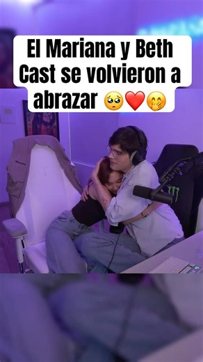 Mariana and Beth Cast hugged again #elmariana #bethcast #parati #viral #shorts