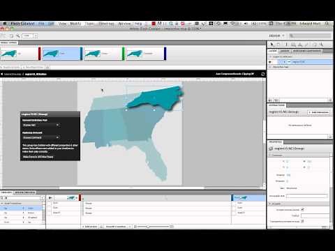 How to Create an Interactive Flash Map using Adobe Illustrator and Flash Catalyst