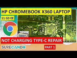 HP Chromebook x360 11 G3 EE: Fixing Dead TYPE-C CHARGING PORT | Complete Repair Solution Part 1 of 2