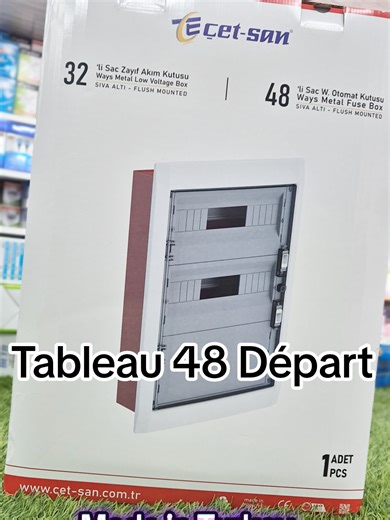 Tableau Électrique Encastré 48 Départs ÇAT-SAN