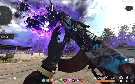 【COD17】僵尸模式爆发反转计划地下全程，AK47单刷军团长