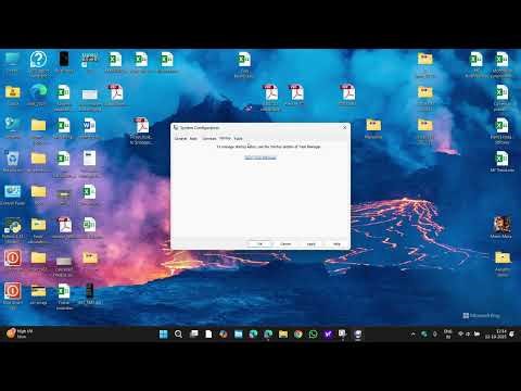 System Configuration aka msconfig in Windows 11!