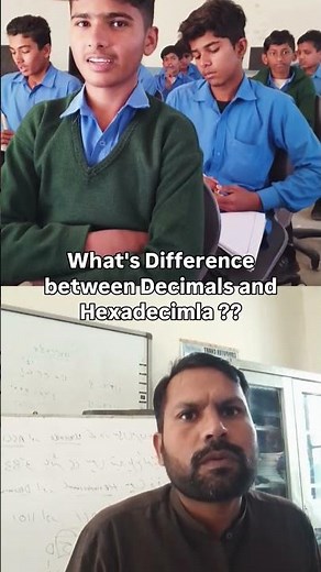 Decimal vs Hexadecimal | Number System Comparison | Class 9 Computer Science #numbersystem