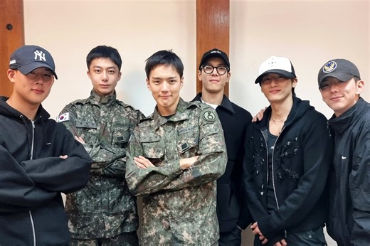 MONSTA X Members Reunite To Celebrate Minhyuk’s Discharge From Military | Soompi