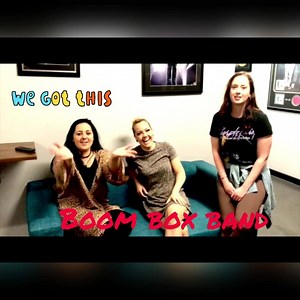 1.4K views · 25 reactions | Let’s hope our on stage banter is better than our presenting skills 臘‍♀️藍 Check out Boom Box Band or my events tab for a show near you 拾 | Bloom | Facebook