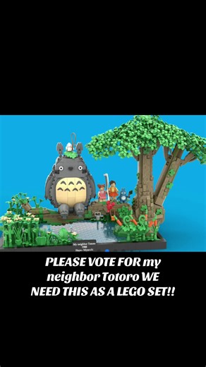 Vote for My Neighbor Totoro LEGO Set!