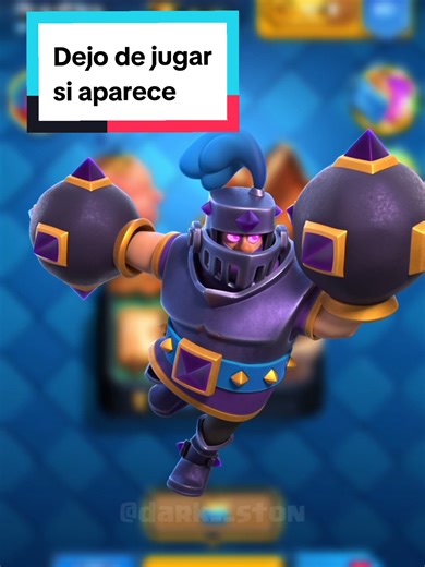 Jugando Clahs Royal hasta que me salga un #megacaballero #dark__ston #clashroyale #videojuegos #meme