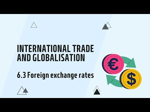IGCSE Economics Chapter 6.3 Foreign exchange rates (Updated for the 2027 syllabus)