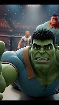 Hulk Ne Apni Maa Ke ilaaj Ke Liye Ki Fight..!💪🤯 #ai #hulk #shorts #cartoon