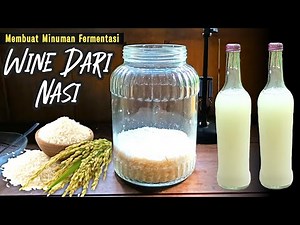 Making Wine from White Rice the Traditional Way