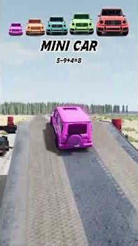 Small to Giant VS ramp #shorts #beamngdrive